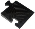 Уголок для резинового бордюра,черный,толщина 12 мм MB Barbell MB-MatB-Cor12  - магазин СпортДоставка. Спортивные товары интернет магазин в Коврове 