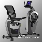 Горизонтальный велотренажер sportsman Clear Fit KeepPower KR 300 мир тренажеров рф  - магазин СпортДоставка. Спортивные товары интернет магазин в Коврове 