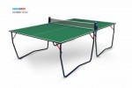 Теннисный стол Hobby Evo green - ультрасовременная модель для использования в помещениях - магазин СпортДоставка. Спортивные товары интернет магазин в Коврове 