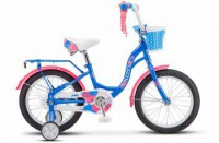 Детский велосипед Stels Jolly 16" V010 синий розовый 2022 - магазин СпортДоставка. Спортивные товары интернет магазин в Коврове 