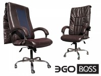 Офисное массажное кресло EGO BOSS EG1001 BORDO в комплектации ELITE и PREMIUM - магазин СпортДоставка. Спортивные товары интернет магазин в Коврове 