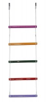 Детская веревочная лестница для ДСК 5 перекладин цвет радуга ЛВ5-3А - магазин СпортДоставка. Спортивные товары интернет магазин в Коврове 