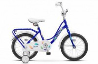 Детский велосипед Stels Wind 16" Z020 синий 2022 - магазин СпортДоставка. Спортивные товары интернет магазин в Коврове 
