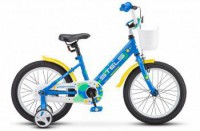Детский велосипед Stels Captain 16" V010 синий 2022 - магазин СпортДоставка. Спортивные товары интернет магазин в Коврове 