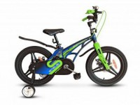 Детский велосипед Stels Galaxy Pro 16" V010 зеленый 2022 - магазин СпортДоставка. Спортивные товары интернет магазин в Коврове 
