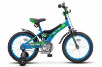 Детский велосипед Stels Jet 16" Z010 синий черный  2022 - магазин СпортДоставка. Спортивные товары интернет магазин в Коврове 