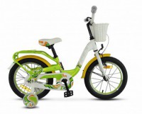 Детский велосипед Stels Pilot-190 16" V030 Зелёный жёлтый белый 2022 - магазин СпортДоставка. Спортивные товары интернет магазин в Коврове 